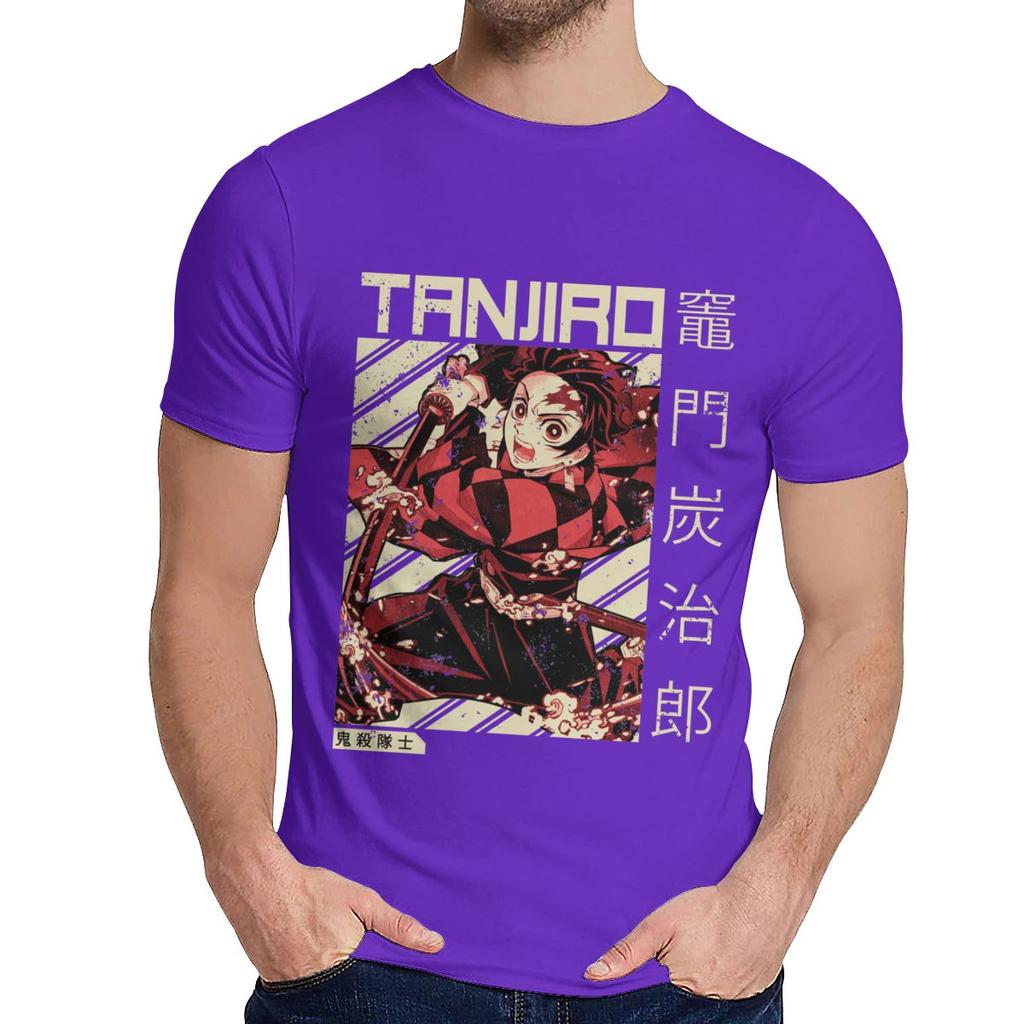 Popular Demon Slayer Kimetsu No Yaiba Anime Shirt Homme Tee Shirt For Man Soft Great T