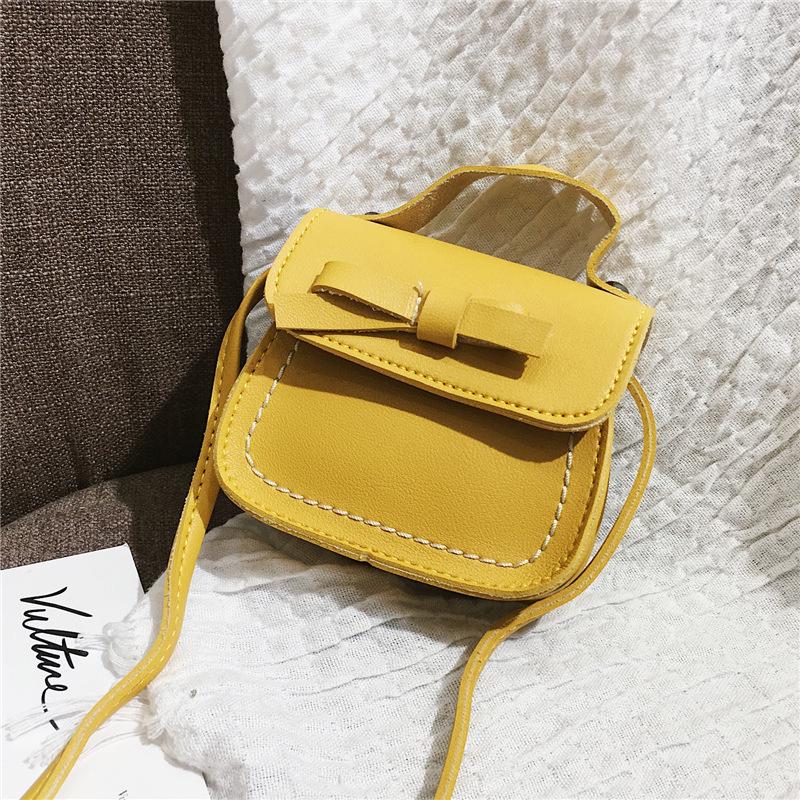 Korean Style Trendy Mini Bow Crossbody Handbag for Girls