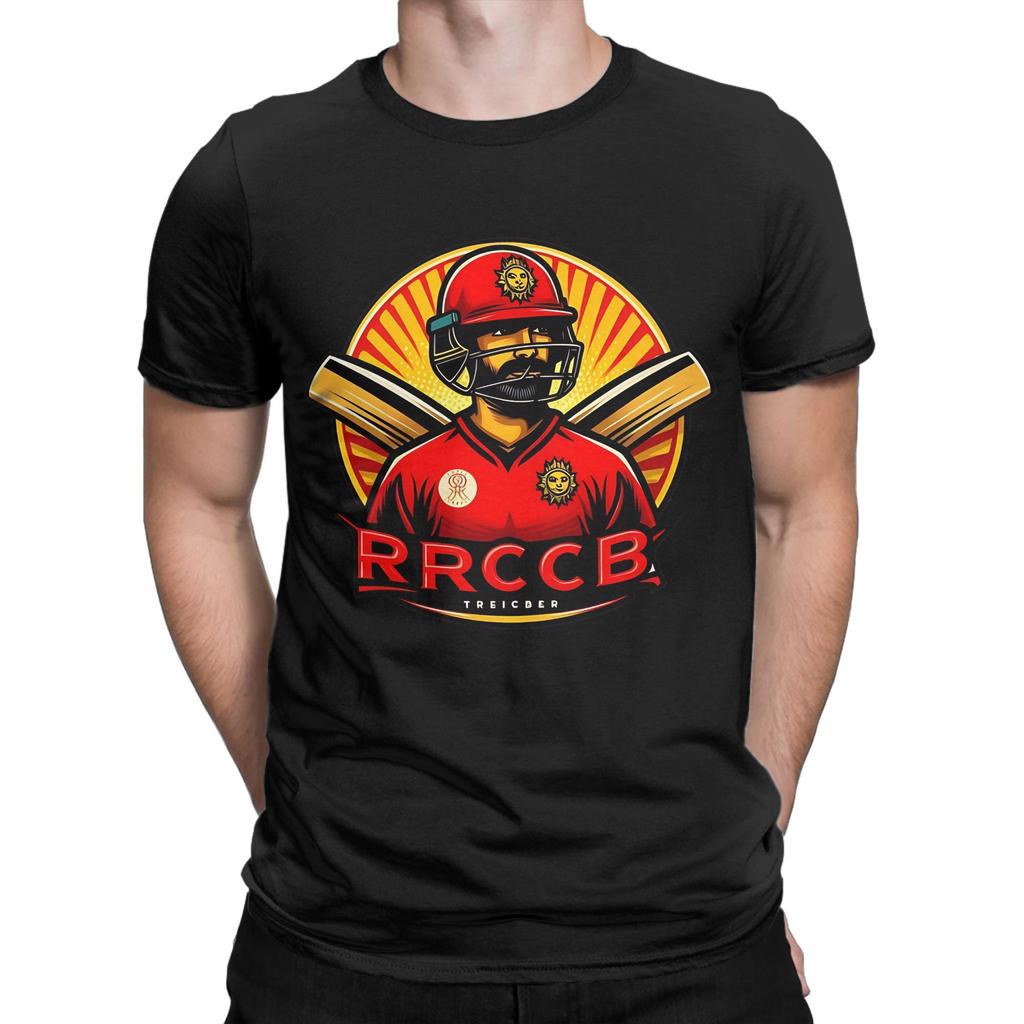 RCB Classic Shirt Novelty 100 Cotton TShirt RCB Tees Tops For Unisex