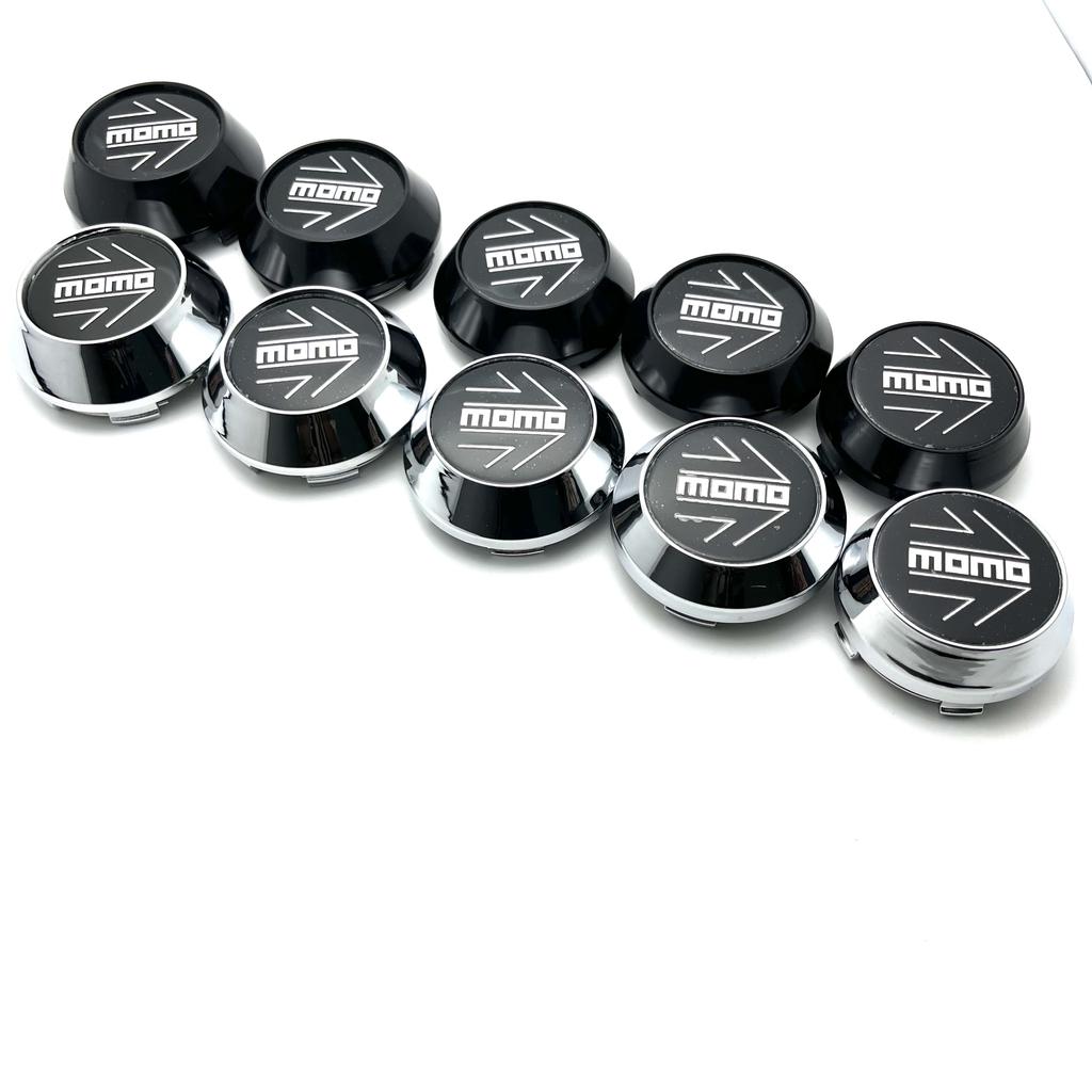 4 pièces 60mm 64mm 65mm Cache-moyeu de roue de voiture Capuchons hauts Adaptés 45mm MOMO Flèche Emblème Badge Autocollants Style Accessoires Auto