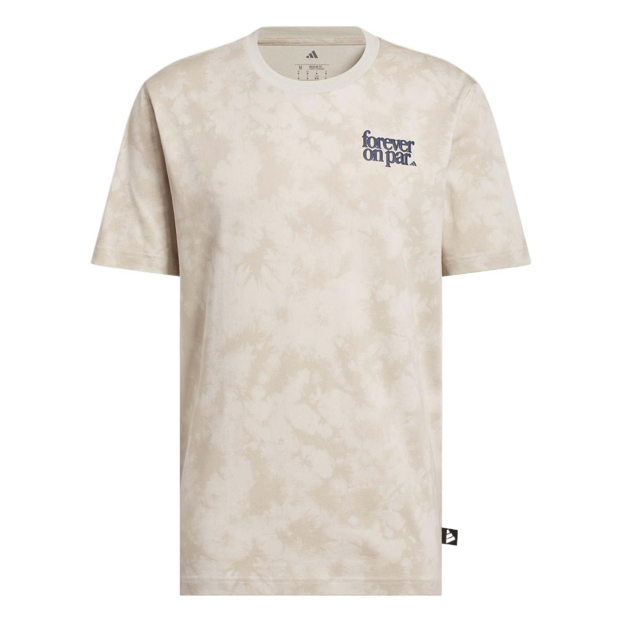 

Adidas Golf F.O.P Letter Ribbed Plain Knit Soft Comfortable T-Shirt Men tops KB2414 M