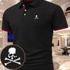 Men's Timeless Solid Polo Shirt Comfort Stretch Fabric Short Sleeve Casual Work Golf Shirt for All Scenarios