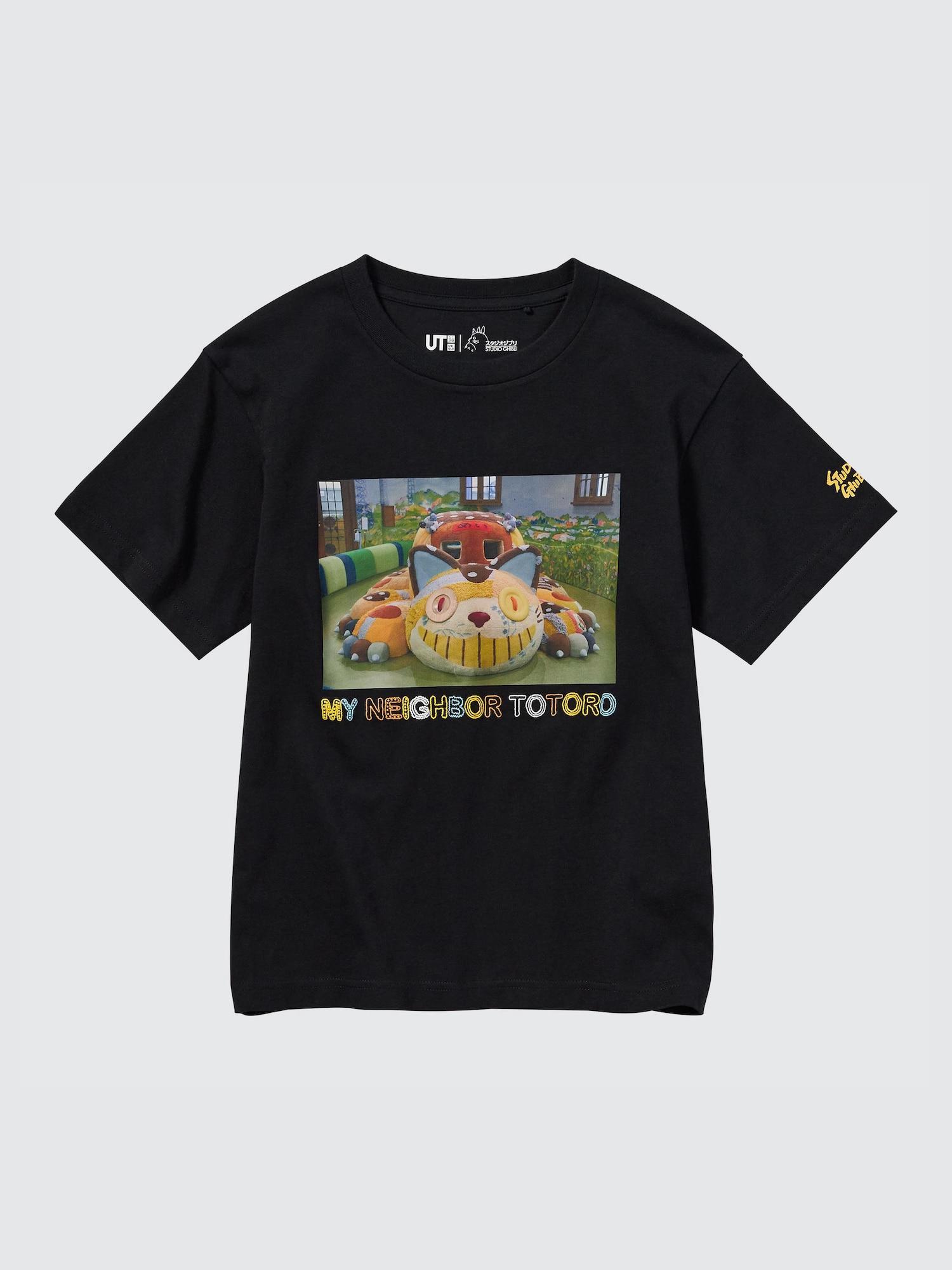 

Футболка Uniqlo Kids Studio Ghibli UT GraphiC с коротким рукавом C 09 BLACK/KIDS 110