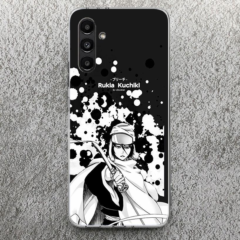 Bleach Kuchiki Rukia Phone Case for Samsung Galaxy A17 A16 A15 A14 A13 A56 A55 A54 A53 A36 A35 A34 A33 A26 A25 A24 A23 A05S A04S