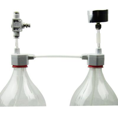 Mc Φιάλη Διοξειδίου του Άνθρακα Καπάκι Δακτύλιος Σφράγισης Σιλικόνης Κιτ Συστήματος Γεννήτριας CO2 Ενυδρείου Fish Tank