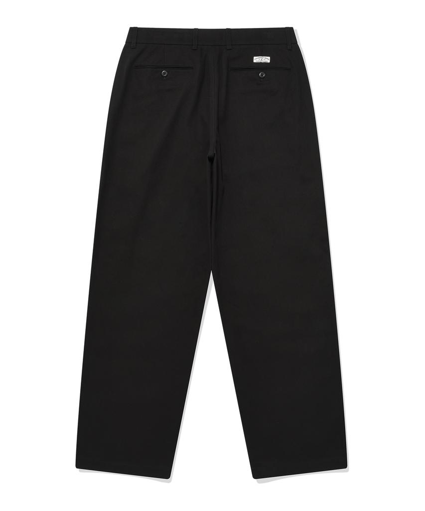 COVERNAT Chino Semi-Wide Pants Black