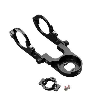 Suporte RecMount Garmin Charge Power Pack Estreito Compatível com Edge e Pacotes de Expansão para Diâmetro de Abraçadeira de Guidão (Tipo de Duas Mãos) 1030/830/530