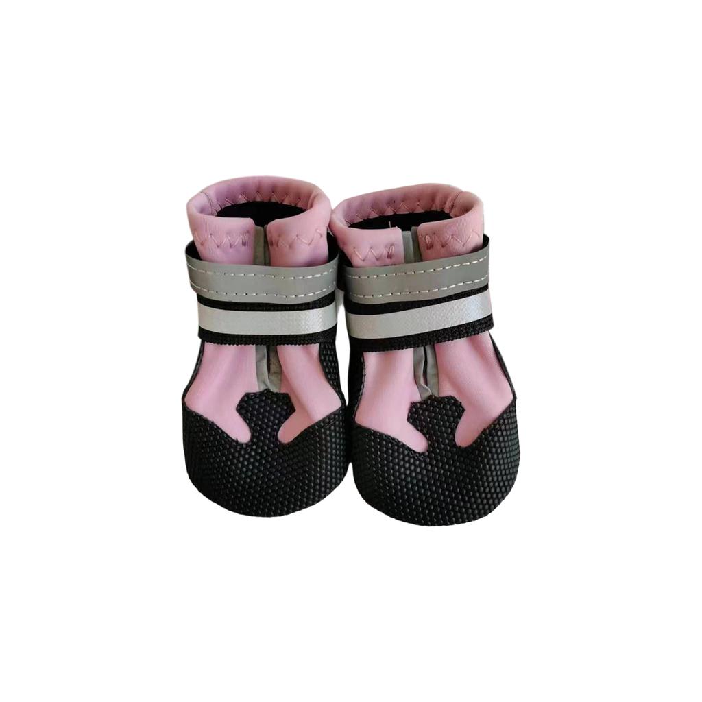 Dog Boots For Dogs Non-,Dog Booties For Outdoor, Dog Shoes For Medium To Large Dogs With Rugged Sole