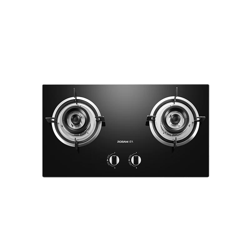 Robam Natural Gas Double Burner Stove CN plug (adapter included)