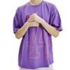 MLB Short Sleeved T Shirts Unisex Purple 31TSU1031-07V