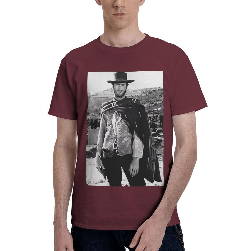 Clint Eastwood Western The Good The Bad And The Ugly 1 100 Cotton Casual Breathable Confortable Manga Funny Mens TShirt Mens