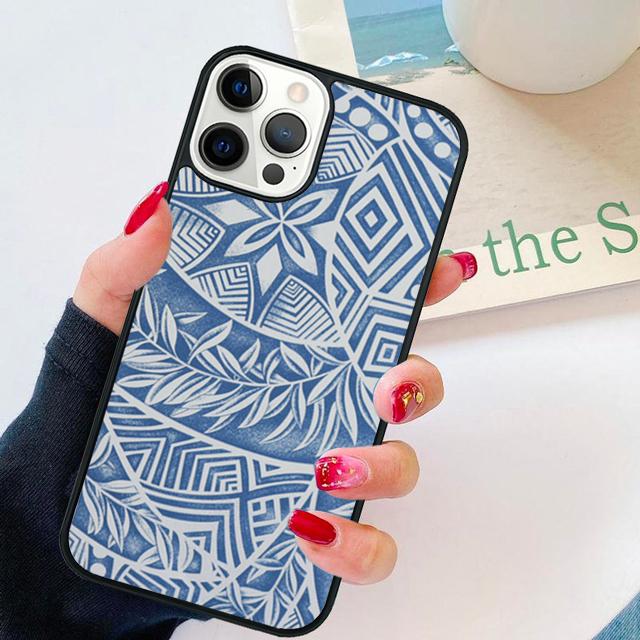 Maori Samoan Coque Phone Case for iPhone 17 Air 16 Coque 15 14 12 13 PLUS 11 PRO MAX Cover Fundas Shell
