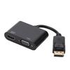 DisplayPort to HDTV VGA Cable Computer Monitor Cable Male to Male for Computer Desktop Laptop PC Monitor Projectors