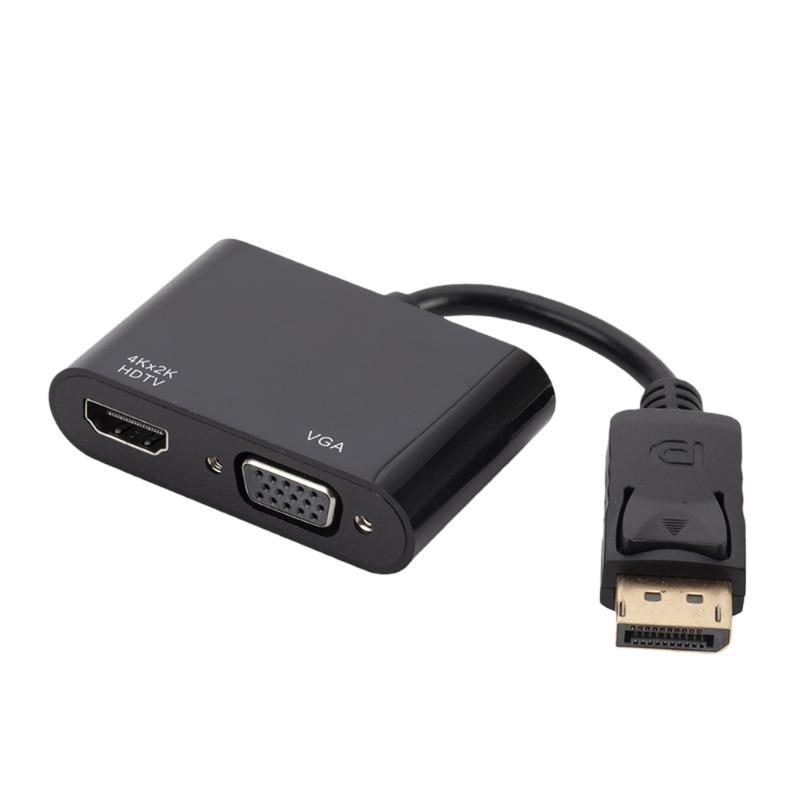DisplayPort to HDTV VGA Cable Computer Monitor Cable Male to Male for Computer Desktop Laptop PC Monitor Projectors