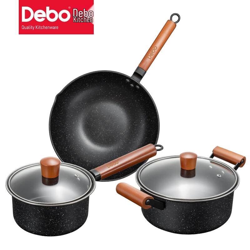 Debo Nicolas 3-Piece Cookware Set