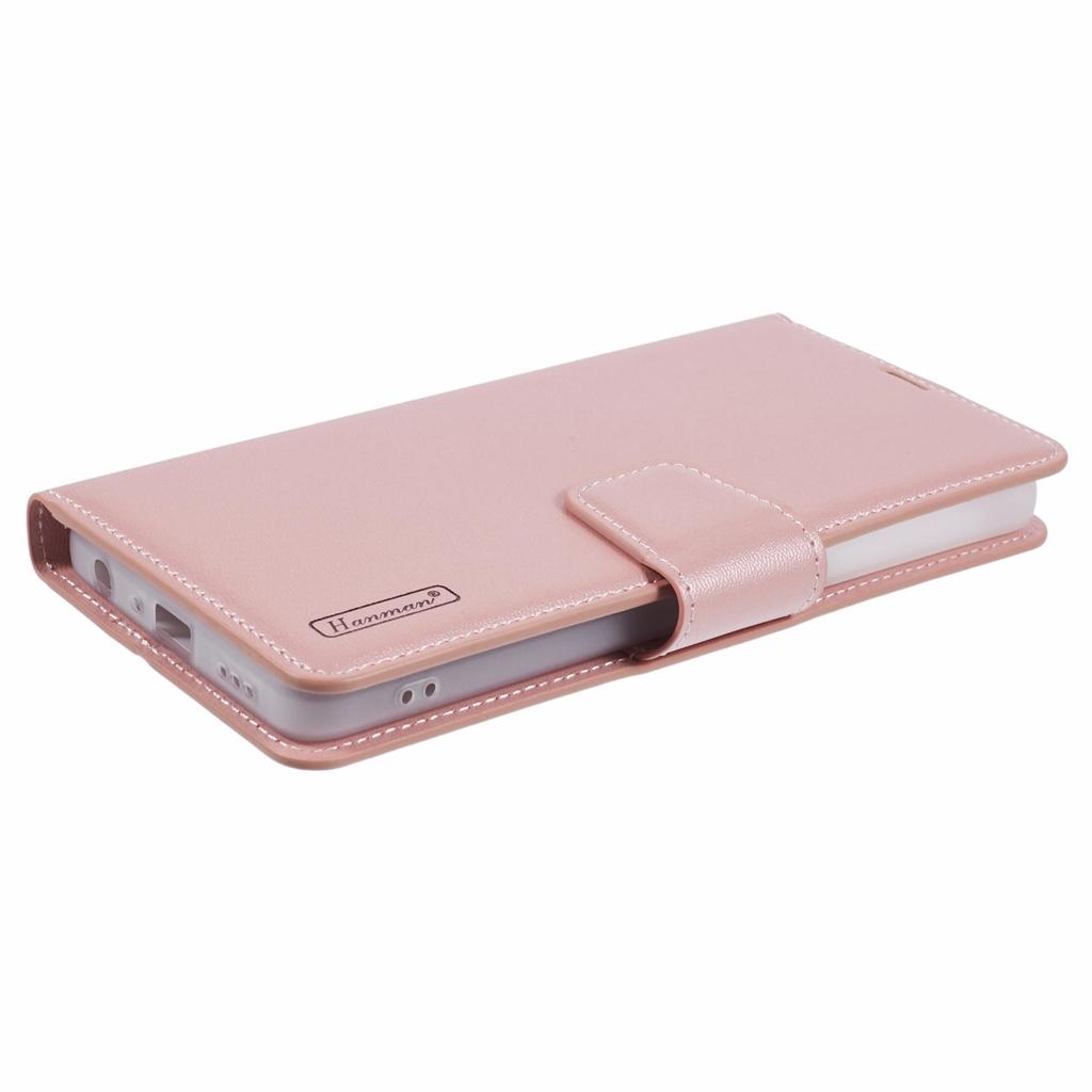 HANMAN Mill Series for Xiaomi Redmi Note 13 Pro 5G/Poco X6 5G Case PU Leather Phone Cover Wallet