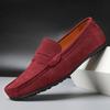 Mocasines de Cuero de Alta Calidad para Hombre Zapatos Casuales Slip on para Hombre Moda Flats Zapatos de Conducción para Hombre Mocasines Diez Colores Talla 38-47