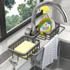 Xuanyong No-Drill Kitchen Faucet Organizer