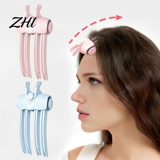 Electric Root Lifter Heated Hair Volume Clip, 2 Heat Settings Volumizing Lift Tool Instant for Thin Hair, Fluffy Bangs, USB Rechargeable Cordless