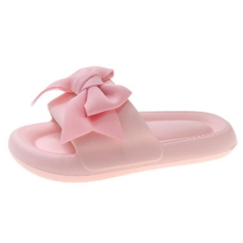 

Распродажа женской обуви 2024 года, новые летние женские тапочки для отдыха на открытом воздухе, разноцветные, с открытым носком и бабочкой, легкие повседневные тапочки для женщин 37