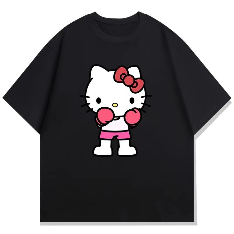 

Kelly Cat Tshirt Summer Cotton Material Comfortable To Wear 2026 New Design Both Unisexs and Womens Versions S