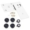 Manufactured Steel Hardware Pack Sturdy & Long lasting Fasteners Durable for Furniture Assembly & Building Projects