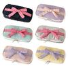 Big Bowknot Pen Pouches Large Capacity Pencil Case Portable Pen Organiser Travel Makeup Storage Bag for Office School