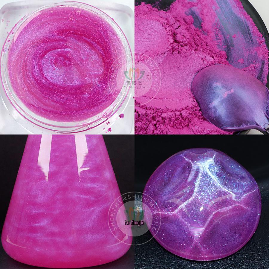 120 Color Chameleon Pearlescent Mica Powder for Epoxy Resin, Paint, and Watercolor