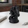 Light Luxury Home Decor Girl And Horse Embrace Statue, 3D Printing Decorative Figurine, Elegant Animal Sculpture Matte Artistic Sculpture, for Living