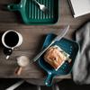 Nordic Potted Ceramic Plate Fruit Breakfast  Tableware Creative Baked Rice  Western Food Household