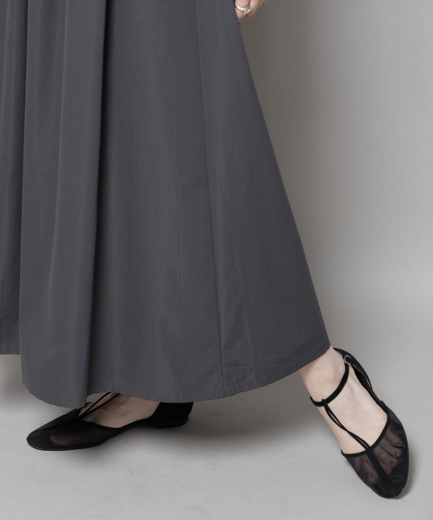 Nano Universe Style Sleeveless F Women's Set-Up Dress, 021, L. Gray, 673-5219308