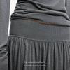 VEROMODA Women's Lyocell Blend High-Waist A-Line Skirt