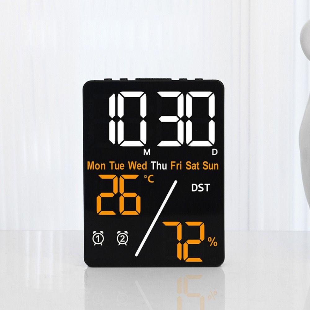 Temperature Digital LED Clocks Multi-functional Display Table Clock  for Bedroom