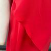 Spring Summer Women Loose Slanted Shoulder Single Sleeve Dresses High Waist Loose Solid Color Sleeveless Mid Length Fake Two Dress S-XL