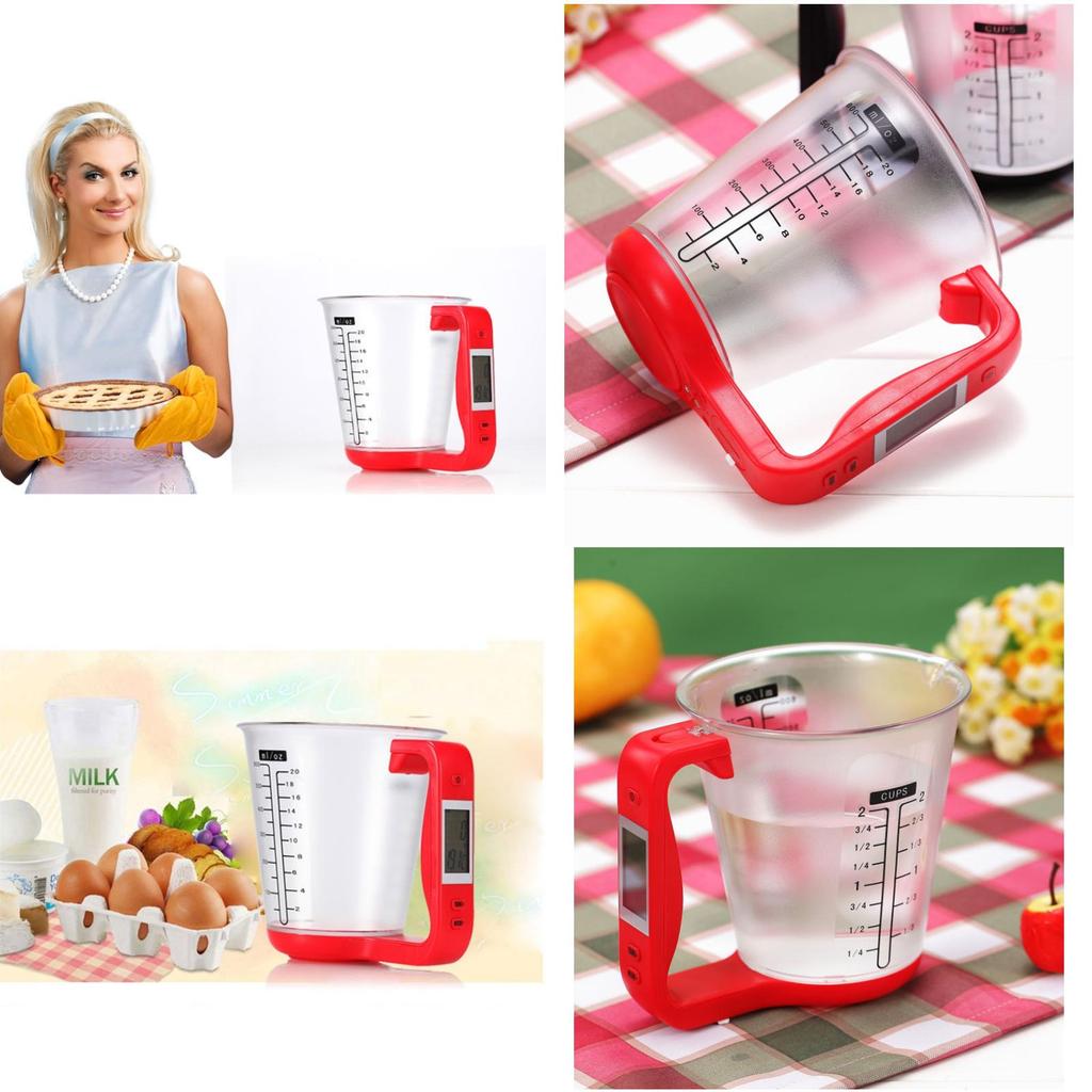 Kitchen Baking Electronic Measuring Cup With Digital Scale For Cooking And Baking