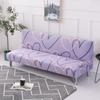 Plaid Elastic Bedspread on The Folding Sofa Bed Covers for Living Room Big Couch Cover Long Chair Without Armrests Slipcovers