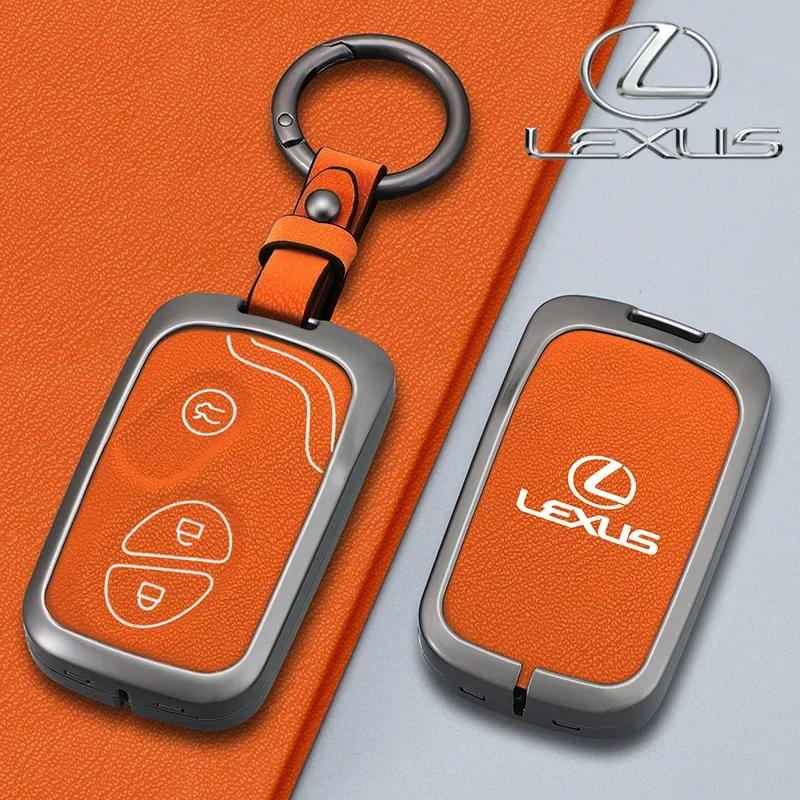 2026 Hot Interior Stickers Leather Car Remote Key Case Cover For Lexus CT200H GX400 GX460 IS250 IS300C RX270 ES240 ES350 LS460 G