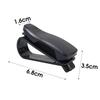 2 Stück Auto Sonnenblende Brillenclip Karten-Ticket-Halter Befestigungsbox Für Autofahrer Auto Zubehör