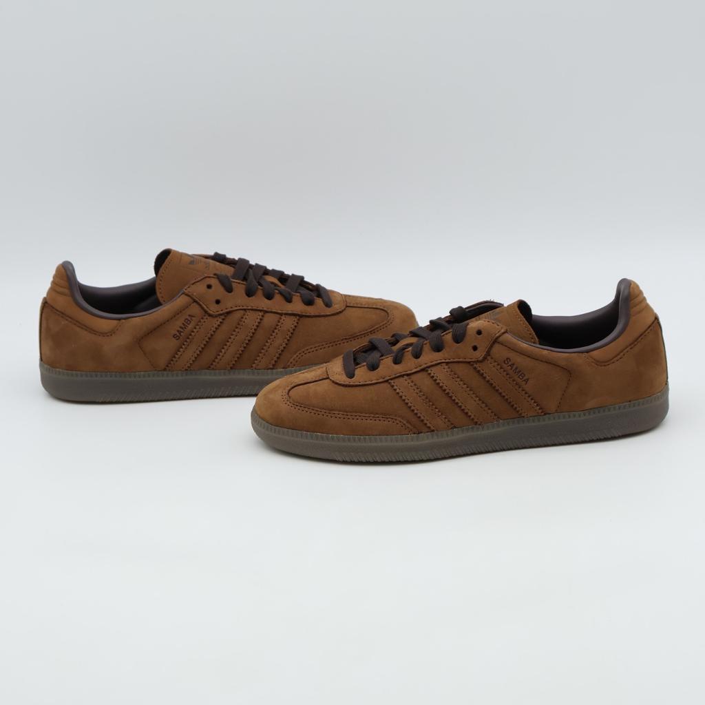 IH4387 adidas Samba OG Б/у Коричневый Аврора Кофе Резина (Мужской)