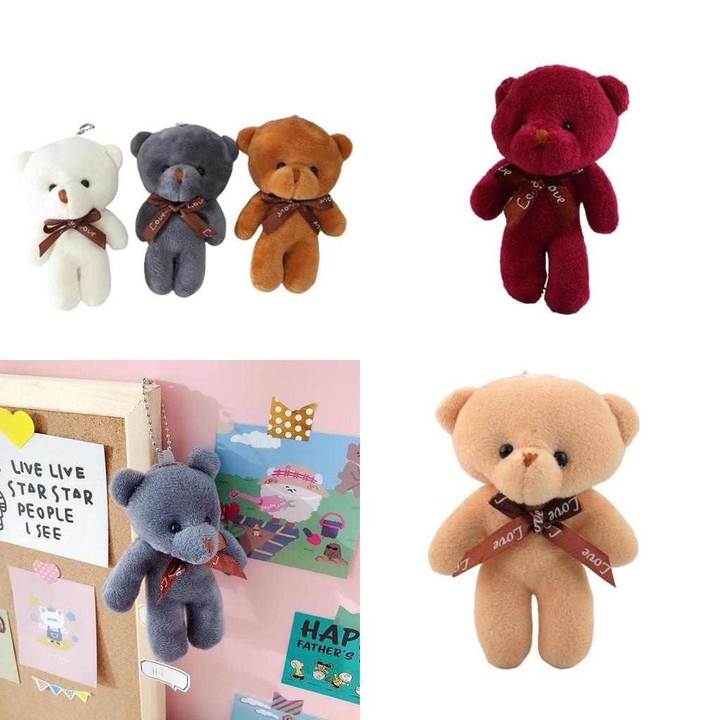 Charming Teddy Bear Stuffed Doll Keychain For All Ages