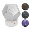 LED Projector Lamp 3 Color Multifunctional Dimmable Rotatable Rechargeable LED Star Projector Lamp
