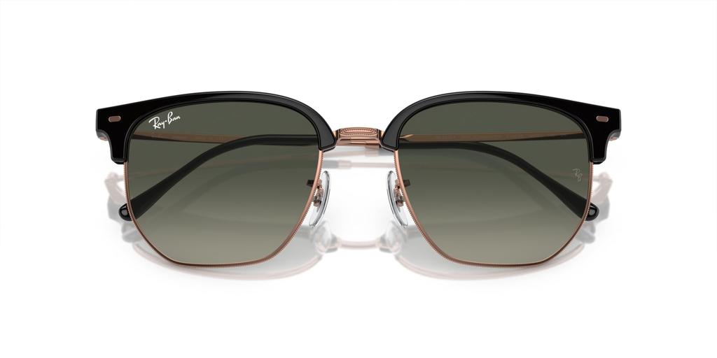 Gafas de sol RB4416F NEW CLUBMASTER GRIS OSCURO SOBRE ORO ROSA 55 [Ray-Ban]