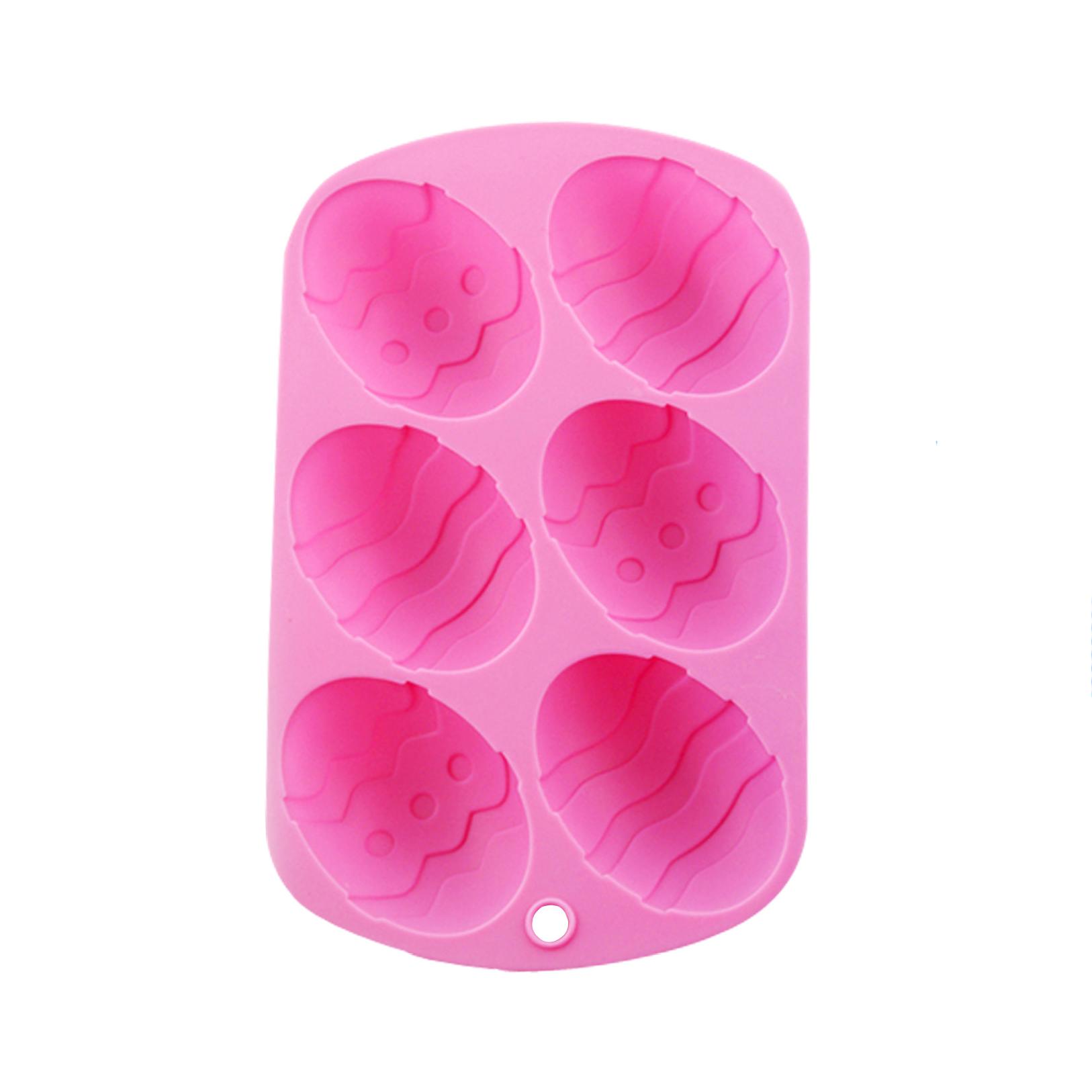 

3D Easter Surprise Egg Chocolate Mold Silicone Rabbit DIY Baking Tray Pastry Fondant Mould 2026 Easter Decoration Cake Tool