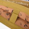 [Kusuguru Japan] Women's Cat Tote Bag, Mustard