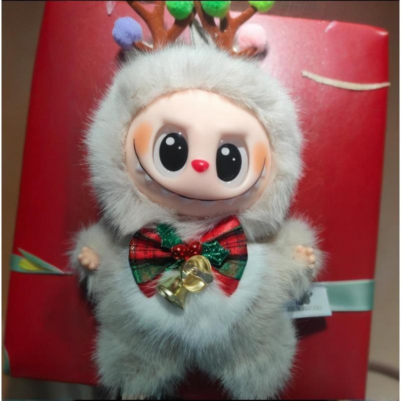 Christmas Elk Doll Macaron Series Cartoon Plush Pendant Toy Doll