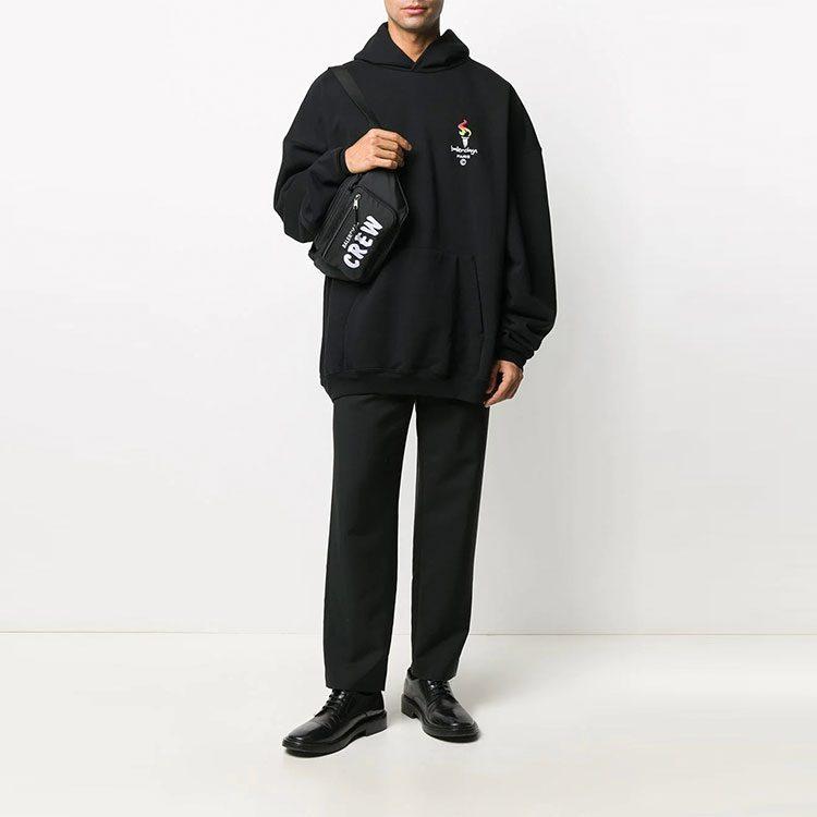 Balenciaga Sweatshirt Unisex Black 620973TIV451070