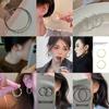 S925 Silver Needle European & American Hoop Earrings - Elegant, Lightweight, Versatile, Simple & Luxurious Design for Women
