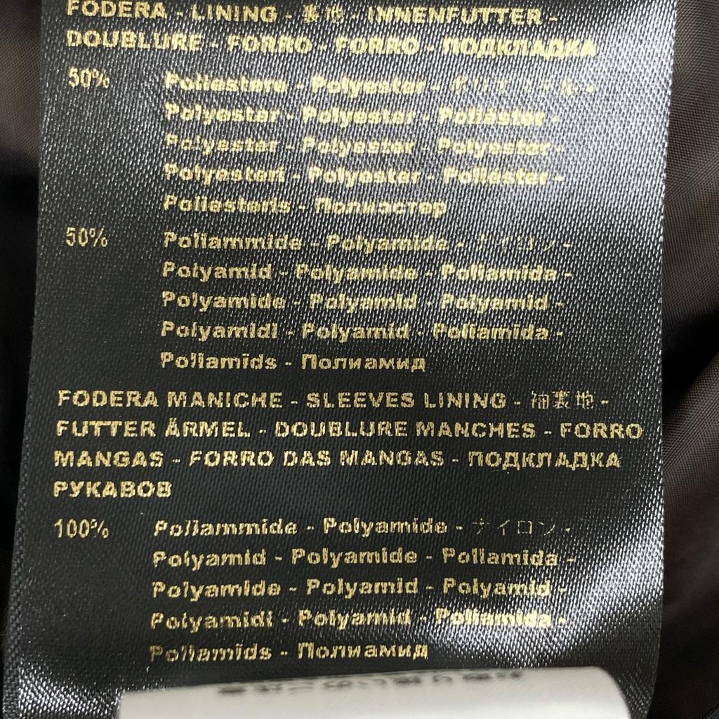 MOORER Brown PREZ-STP Hooded Single Trench Coat Spring Coat coat 46 BrownUsed