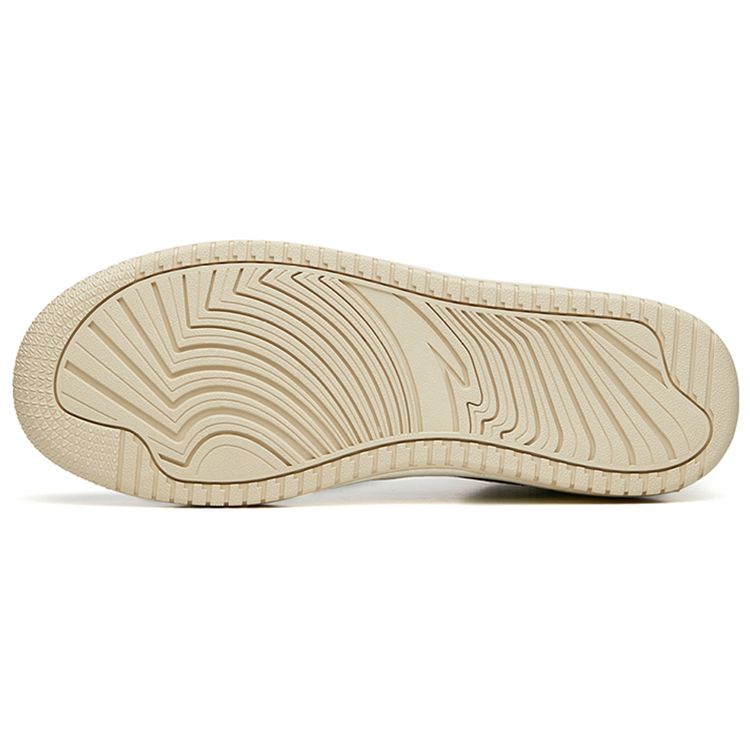 Anta Breathable Fabric Splicing Versatile Casual High-Top Skate Shoes Men Sneakers Light-Beige 912238013-5