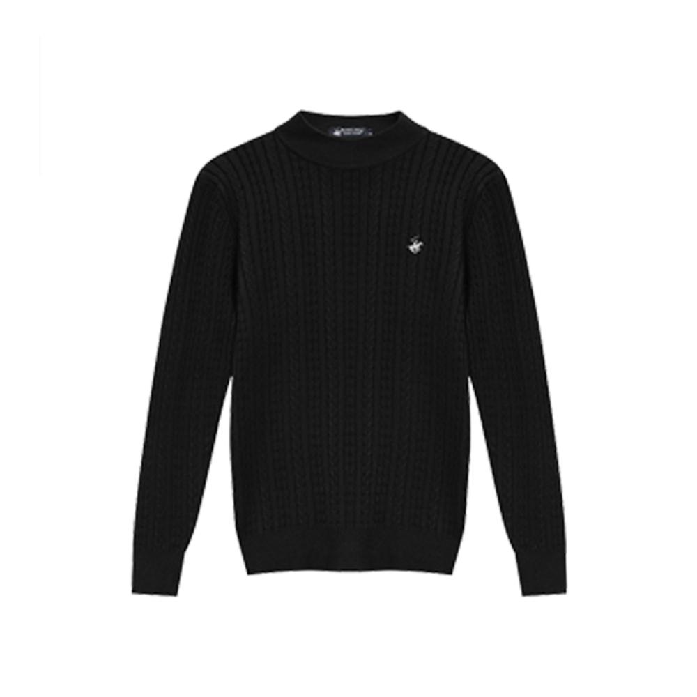BHPOLOCLUB Men'S & Women'S Cable Knit Mock Neck Knit (Select 1 Of 5) Tk152